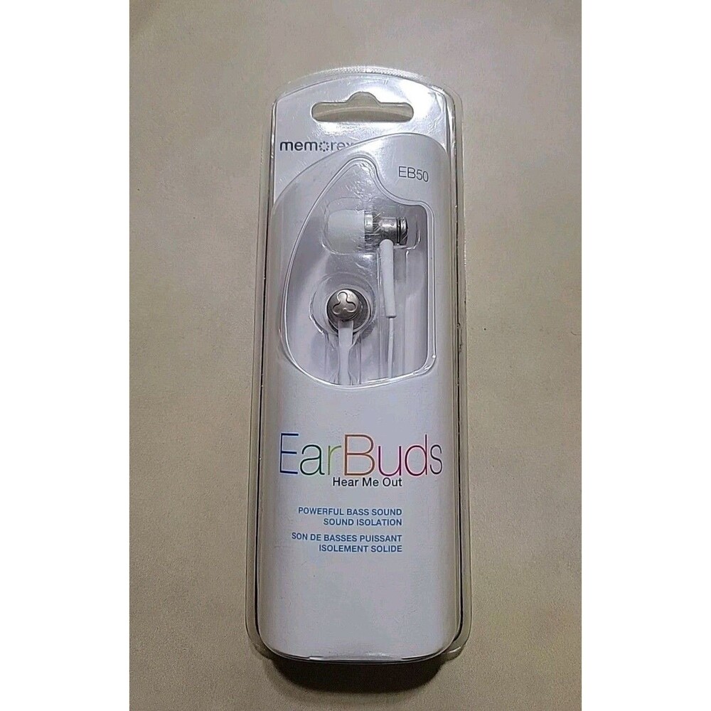 Memorex EB50 Headphones - White